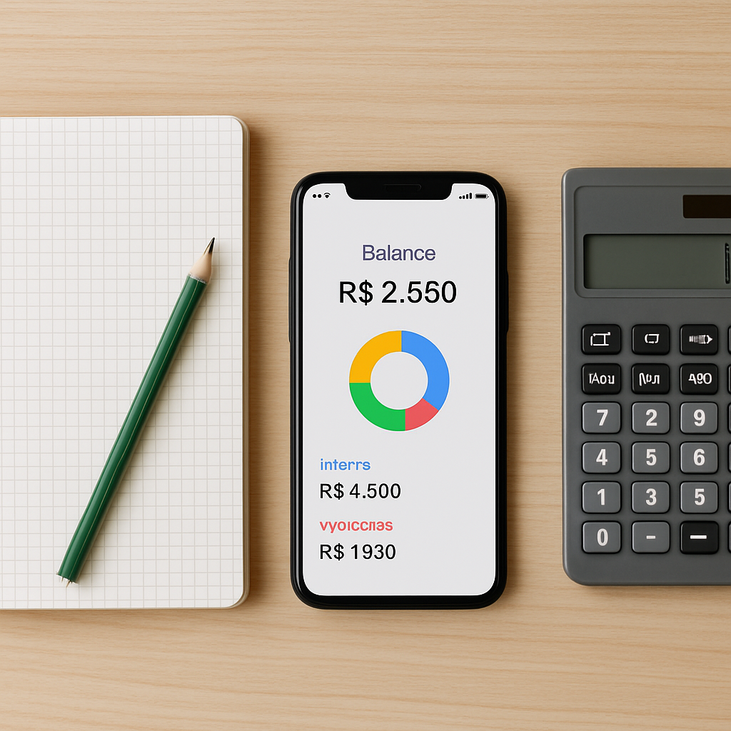 Vantagens de um app financeiro para controle financeiro sem planilha
